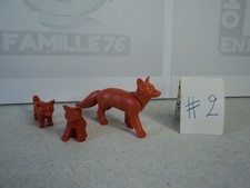 PLAYMOBIL city country parc animalier forêt animaux renard renardeaux #2