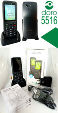 Doro 5516 Téléphone Portable 2.4", 3G, Graphite pour séniors dans sa boite.