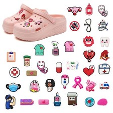 35pcs Pour Crocs Pins Pour