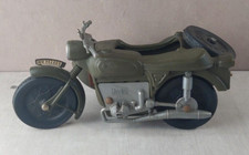 Ancienne moto /  side car, de Big Jim / Gi Joe, Cherilea, vintage