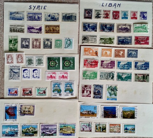 Lot vrac timbres syrie - vrac,
