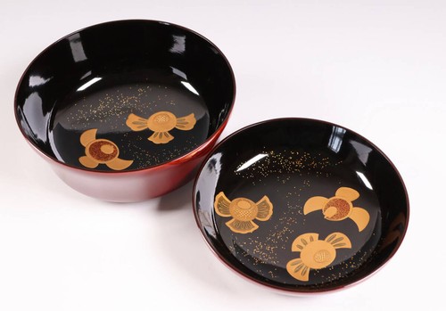 Bol soupe japonais laqué - à,