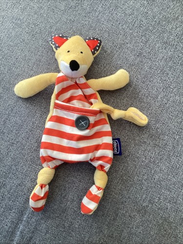 Doudou plat chicco renard - o/,