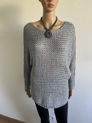 Pull mailles avec sequins - pull,