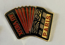04 -  Pin's AU VIEUX PARIS - ACCORDEON