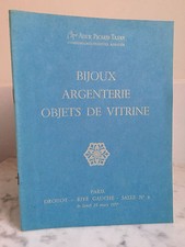 Catalogue de vente Bijoux