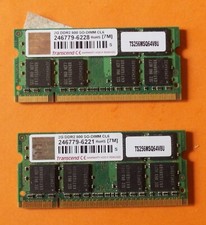 Lot de 2 Barrettes Ram DDR2