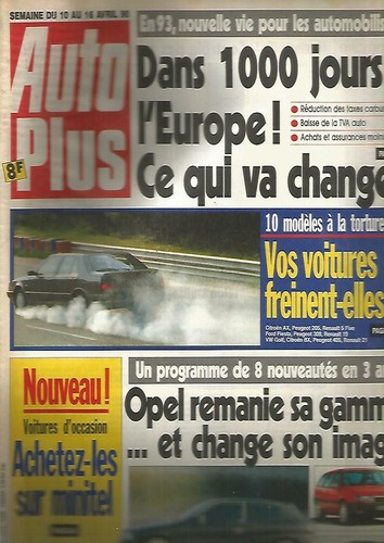 Auto plus chrysler - plus, n°83