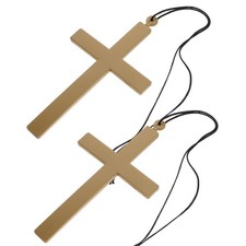 2pcs croix prête prêtre nun