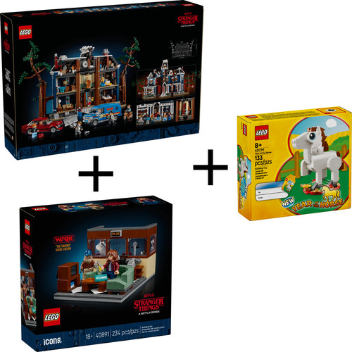 Lego stranger things the creel - stranger,