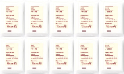 Muji glasses lingettes - muji,