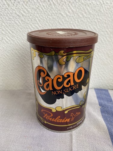 Ancienne boîte poulain cacao - boîte,