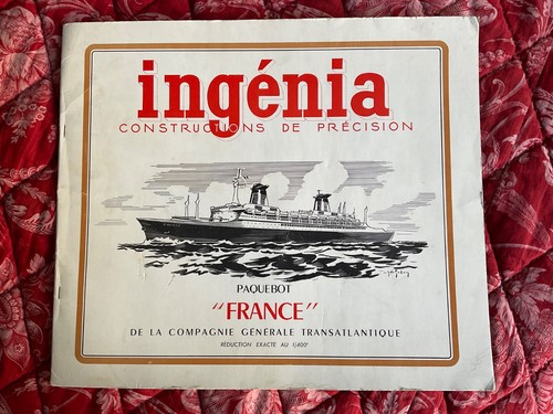 Maquette carton paquebot - maquette, du
