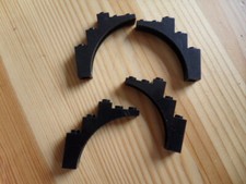 Lego 4 X Arches noires 1 x 5 x 4  2339 pour 4730 6071 7784 6077 6066 6054 7029 