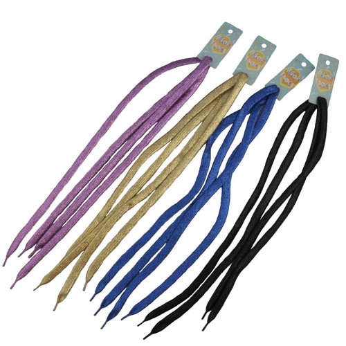 Paire lacets lilas - x,