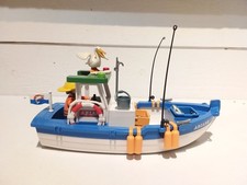 PLAYMOBIL BÂTEAU DE PÊCHE
