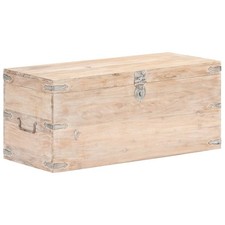 Bois d'Acacia Solide Coffre