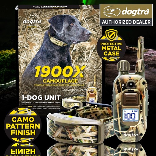 Dogtra 1900x camouflage dog - dogtra,