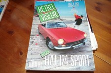 RETROVISEUR n° 30 FIAT 124 SPORT - PANHARD X 19 1913 / DELAGE TYPE R 1912 - TBE