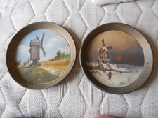 PAIRE DE PEINTURES SIGNEES