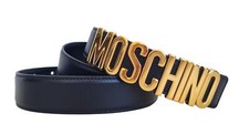 Moschino ceinture cuir - ceinture, en