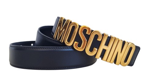 Moschino ceinture cuir - moschino,