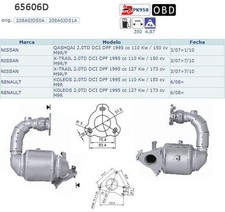 Pot catalytique Nissan Qashqai