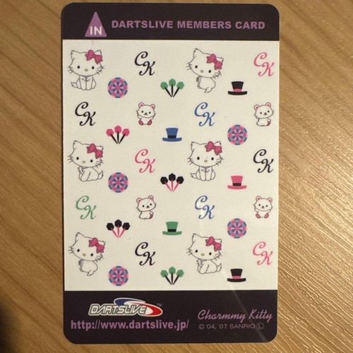 Darts live card rare dartslive - darts,