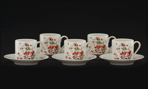 Tasses café en - 5, à
