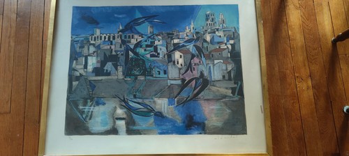Lithographie andré marchand - lithographie,