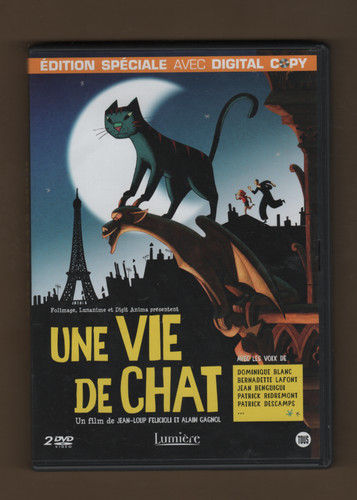 Dvd étui une vie chat - étui,