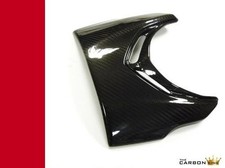 Ducati Diavel 2014-16 Carbone Fibre Phare Housse Tête de Fourche Sergé Tissage
