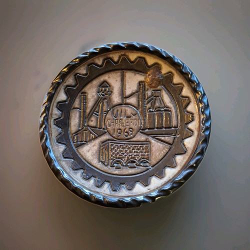 Assiette grés signée - assiette, en