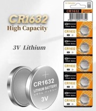 Pile Bouton CR1632 Lithium 3V