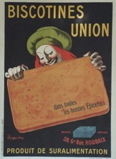 "BISCOTINES UNION" Affiche