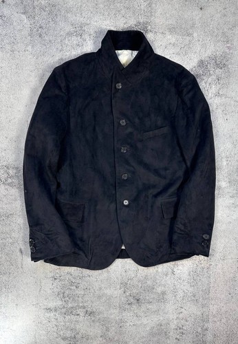 Artisanal wool linen blazer