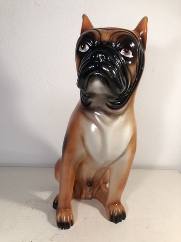Sympathique statue chien - sympathique,