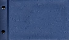 ALBUM BLEU  POUR  100 ENVELOPPES  1er JOUR, OU CARTES MAXIMUM OU CARTES POSTALES