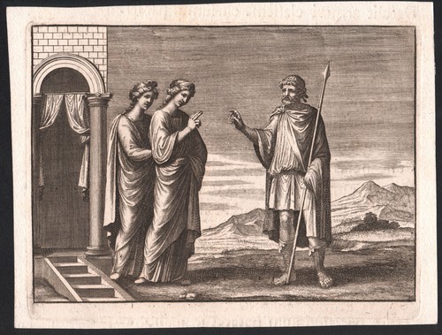 1742 rare gravure - rare, virgile