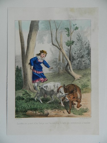 Enfantina gravure couleurs - gravure, la