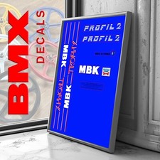 Stickers repro BMX Vintage