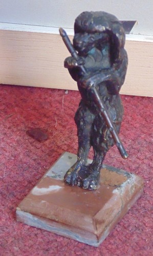 Rare magnifique ancien chien - magnifique,