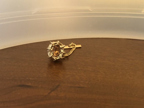 Tie tack volcano orange - tie, rivoli