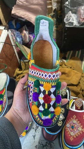 Babouches marocaines faites