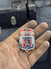 Plaque Rhonson Vélo Ancien