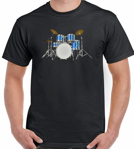 Drum kit shirt hommes - drum,