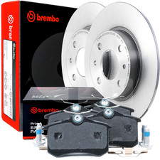 Set Disques Et Plaquettes de Frein Arrière Brembo Pour Audi A4 B6 8E 8H FSI Tdi