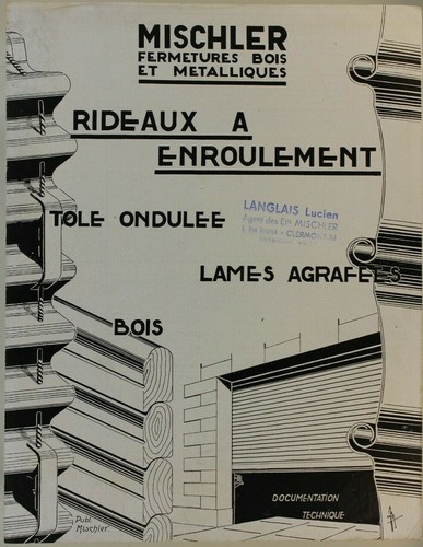 Prospectus brochure rideaux - rideaux, à