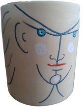 JEAN COCTEAU : Magnifique chope à bière en céramique "Chevalier", Madeline-Jolly