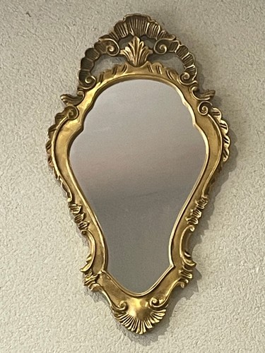 Miroir baroque bois - , stuc